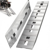 152,4 x 30,5 cm aluminiumsramper 2721,6 kg totalt Beavertail krokende 1 par 2 ramper
