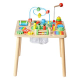 Montessori-aktivitetsbord for småbarn 1-3 år, 13-i-1 aktivitetsbord i tre, lekebord for gutter og jenter fra 6 måneder, flott bursdags-, jule- og barnegave