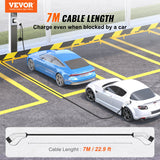 Type 2 til Type 2 elbilladekabel, 32Amp, 22kW 7 meter trefaset elbilladekabel, IP66 vanntett med bæreveske, for IEC62196 elbil og plug-in hybrid elbil, CE og TUV